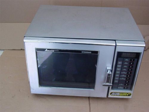 AMANA COMMERCIAL MICROWAVE - STAINLESS STEEL - 1750 WATTS - PARTS