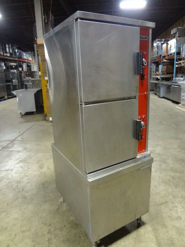 Heavy duty commercial &#034;vulcan&#034;  double stack electric convection steamer oven for sale