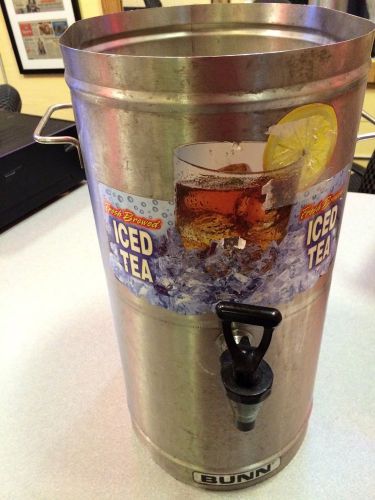 BUNN 34100 4-Gallon Iced Tea Dispenser  / Side Handles