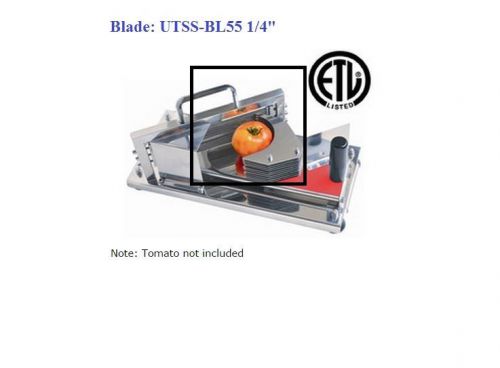 Uniworld Stainless Steel Tomato Slicer 1/4&#034; Blade ONLY ETL Approved UTSS-BL55