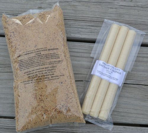 Ps seasoning &amp; spices maple habanero snack stick making kit w/sausage casings for sale