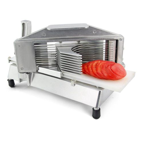 Commercial Tomato Slicer Stainless Steel Blades New Star 3/16 Inch Cutting Board