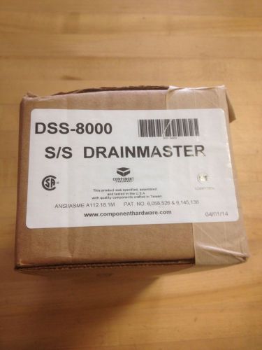 DrainMaster™ DSS-8000 Stainless Steel Rotary Drain New In Box