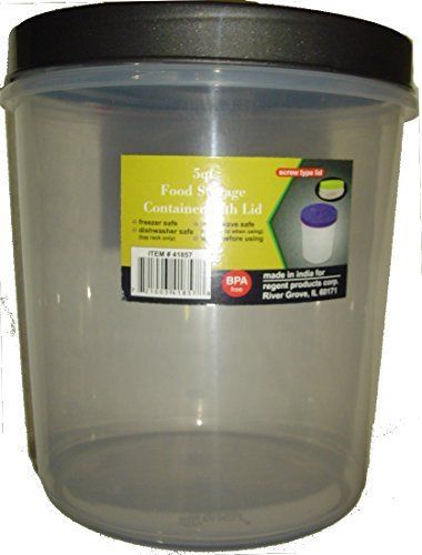 Food Container Plastic 5 Qt