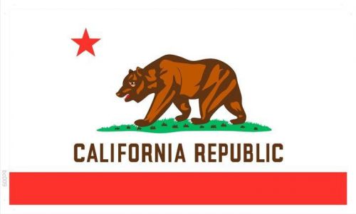 bc009 CALIFORNIA Flag (Wall Banner Only)