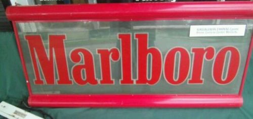LIGHTED CIGARETTE MARLBORO SIGN TOBACCO SMOKING STORE SHOP HANGING ADVERTISING