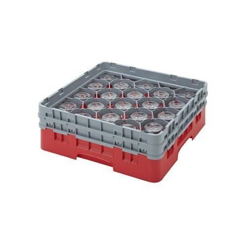 Cambro Camrack 20 Compartment 8 1/2&#034; Glass Rack  Gray (20S800151) Category: Ware