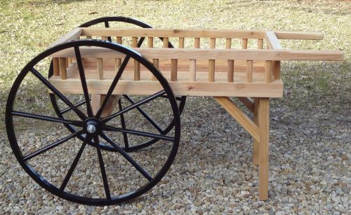 VENDING CART, LIGHTER DUTY, CEDAR, WELL CONSTRUCTED. GREAT CART FOR THE PRICE.