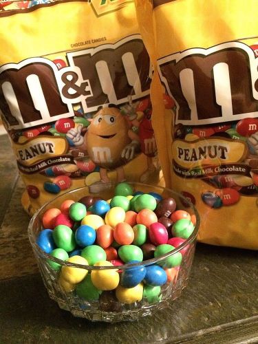 7 lbs Peanut M&amp;M&#039;s XXL CHOCOLATE CANDY BULK VENDING SNACKS!! SEALED FRESH! WOW!!