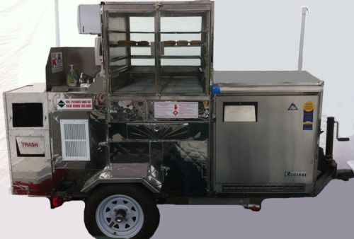 Vending Cart for Sale... Big Oven and Freezer  - Hot water, etc..