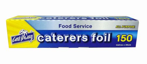 Caterers All Purpose Foil 150m x 30cm wide.  22405