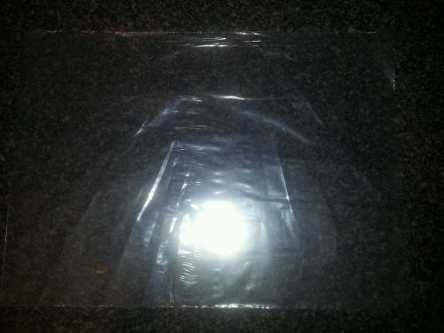 200 Clear Flat Polybags 10 x 14 1 Mil T shirt Bags