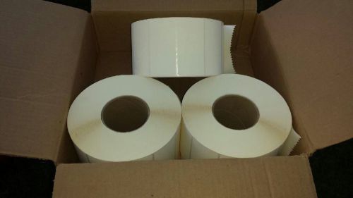 4x2 white Industrial Printer Labels  1 Roll