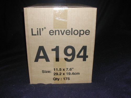 175 a194 lil envelope book mailer stiff brown cardboard amazon style packaging for sale