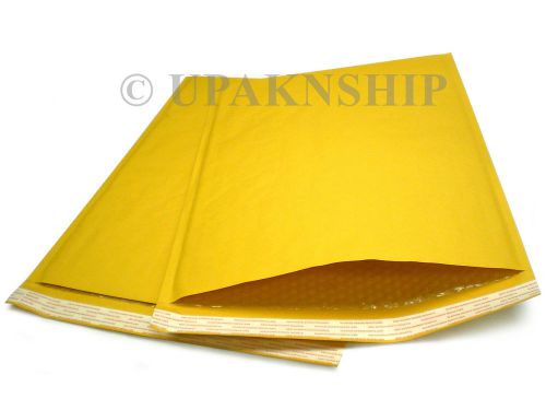 50 #6 kraft bubble mailers padded envelopes 12.5x19 *get them in 1-3 biz days! for sale
