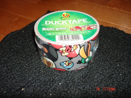 ANGRY BIRDS DUCK TAPE 1.88&#034; x 10 YARDS x 48mm x 9,1m NEW