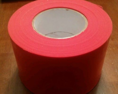 4&#034; Red Heat Wrap shrink tape. Cosmetic seconds 4&#034; X 180&#039;  Free shipping