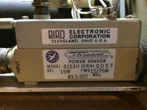 Bird Electronics model 4153H power sensor