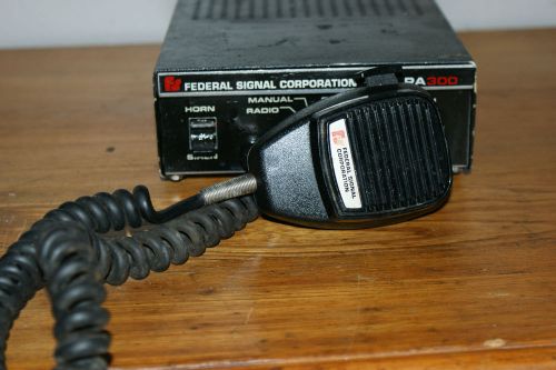 Federal Signal PA300 Full Unit