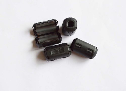 New Black 9mm TDK Clip-on RFI EMI Filter Snap Around Ferrite 10pcs