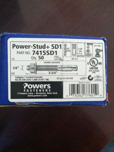 Powers fastening power-stud 1 3/8-inch by 3-3/4-inch  wedge expansion for sale