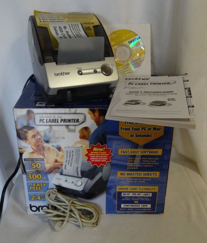 Brother P-Touch QL-500 Manual-Cut PC Label Printing System