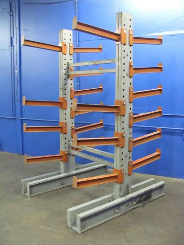 CANTILEVER RACKS~8&#039; TALL~DOUBLE-SIDED~2 AVAILABLE~ONTARIO, CALIF.