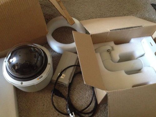 Axis q6034 ptz 1080p dome network camera **new**condition for sale