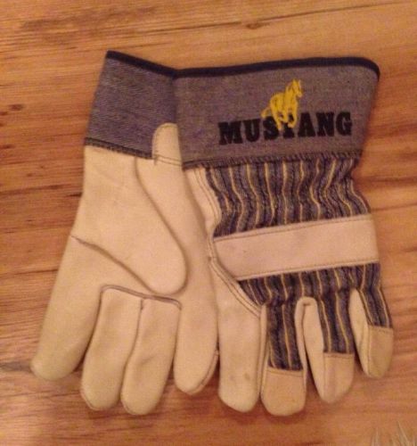 Mustang 1936M leather palm work gloves, X-Large
