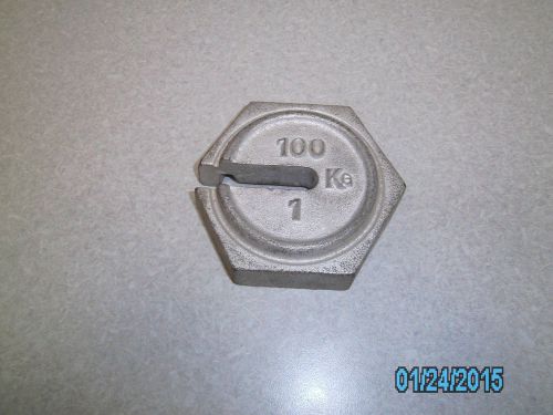 100 to 1 KG Cast Iron Counterweight For Balance Beam Scale