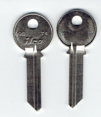 Yale Y4 Blank 6 Pin Nickel Silver X2