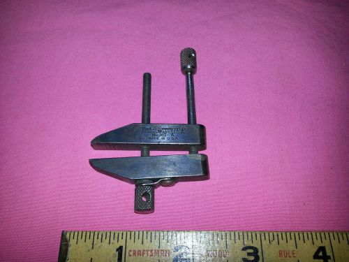 MACHINIST&#039;S TOOLMAKERS STARRETT #161A PARALLEL CLAMP HARDENED