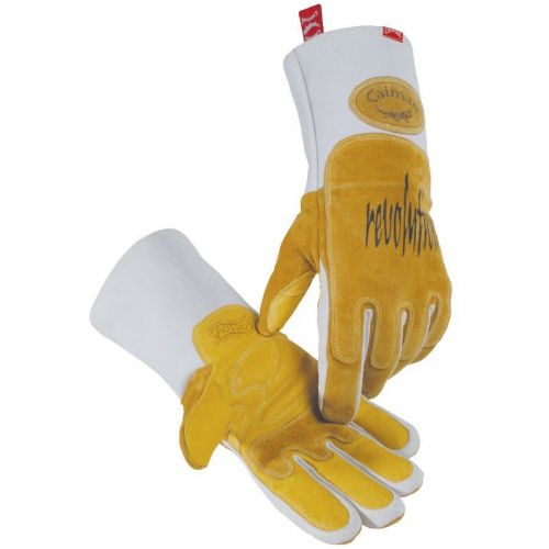 Caiman Revolution Stick/MIG Pig Grain Heat Shield Welding Gloves - 1812 - Large