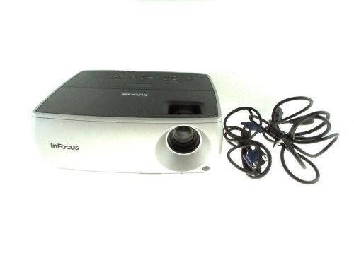 Infocus gray and black dlp 12&#034; x 9&#034; x 16&#034; projector model number in2104ep for sale
