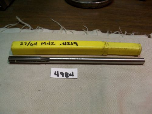 (#4984) new machinist american made cobalt 21/64 chucking reamer for sale
