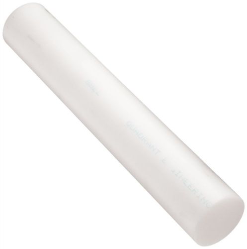 Acetal Copolymer Round Rod, Opaque Off-White, Standard Tolerance, ASTM D6778, 3&#034;