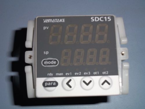 YAMATAKE SDC15 Temperature Controller  AC100-240V   C15MTR0TA0100