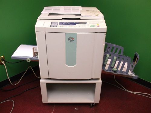 Riso rz390 digital high speed duplicator making excellent prints no reserve for sale