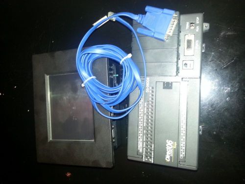 Automation Direct Logic 06 D0-06DD2 with screen USED