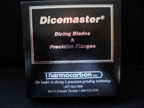 Dicemaster Dicing Blades by Thermocarbon Inc. 15mil
