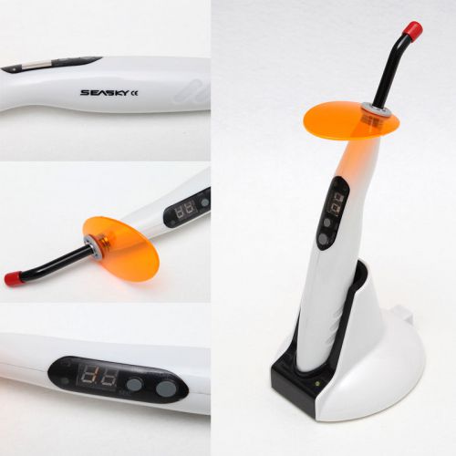 Sale !! Dental Wireless LED Curing Light Cordless Lamp With Light Protector