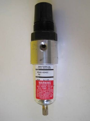 Watts parker mini air filter regulator b548-02agc/m2 used for sale