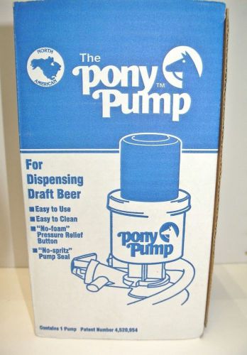 The Pony Pump: Keg Tap For Dispensing Draft Beer - With Box  K464