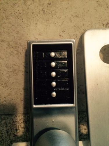 Simplex kaba 1000 series mech push button lock-1021c w/key override left hand for sale