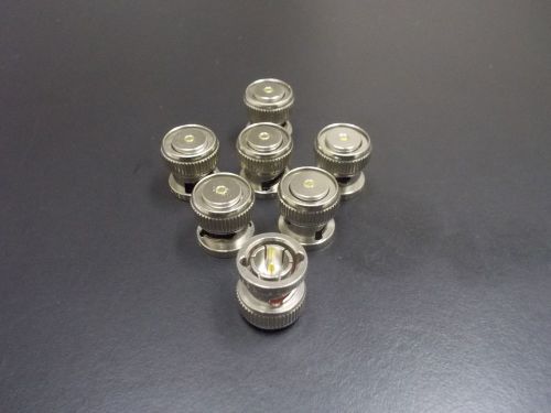 Pasternack pe6012 bnc male shorting dust cap (lot of 7) for sale