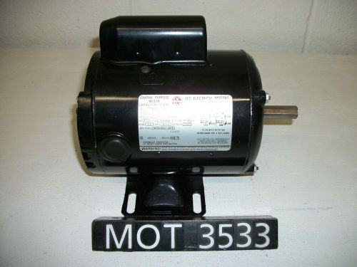 US Motor .33 HP A465-SORM 56 Frame Single Phase Motor (MOT3533)