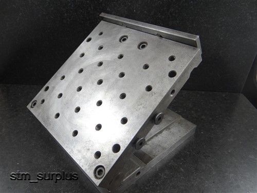 6&#034; x 6&#034; PRECISION SINE PLATE FIXTURE W/ TAPPED TABLE