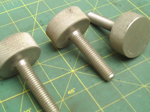 Knobs thumb screws diamond knurl 1/2-13 x 2-3/8 long (qty 3) #57652 for sale