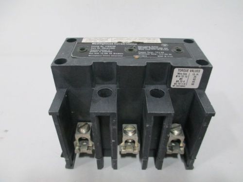 Westinghouse lfb3070r current limiting 3p 15-70a 600v-ac circuit breaker d254367 for sale
