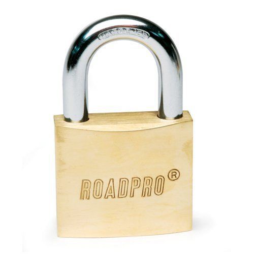 Roadpro rplb-50 50mm solid brass padlock rplb-50 roadpro for sale